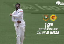 Shakib Al Hasan Five-Wicket Haul