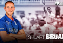 Stuart Broad Biography, Age, Height, Wickets, Net Worth, Wife, ICC Rankings, Career Stuart Broad Biography