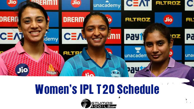 Women's IPL T20 Schedule