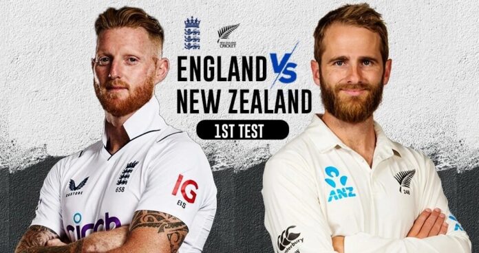 ENG vs NZ 1st Test Match Summary