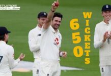 James Anderson creates history, becomes first pacer to claim 650 wickets in test cricket First pacer to claim 650 wickets in test cricket