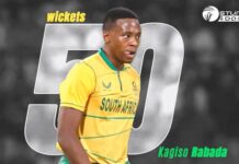 Kagiso Rabada creates record during IND vs SA match, completes 50 wickets in T20Is format Kagiso Rabada creates record