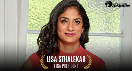 FICA President Lisa Sthalekar becomes the first woman to hold the position