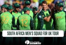 Cricket South Africa Announces South Africa Men’s Squad For UK Tour South Africa Men's Squad