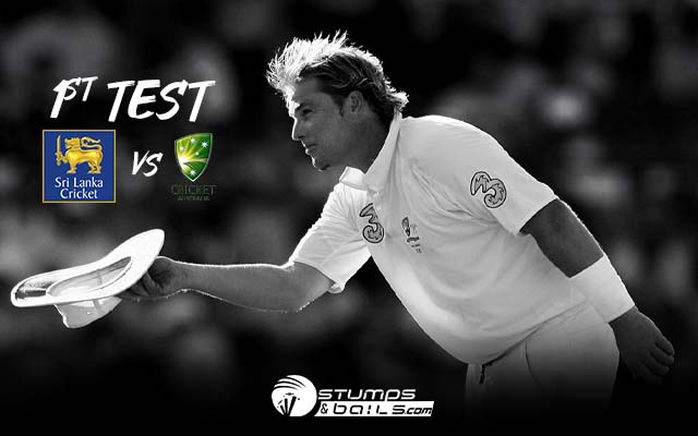 Shane Warne To Get A Tribute at Galle Test Match between SL and AUS