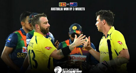 SL vs Aus: Australia Wins 2nd T20I To Clinch Three-match Series
