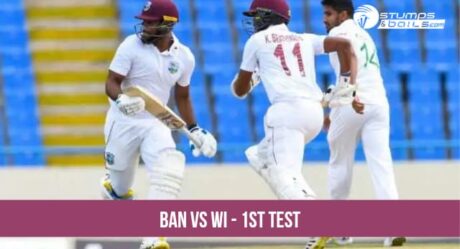 West Indies vs Bangladesh: West Indies Throttle Bangladesh On Day 1