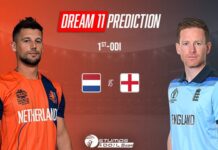 England and Netherlands Dream 11 Predictions, Probable Playing XI, Match Details England and Netherlands Dream 11 Predictions