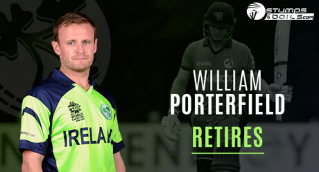 Ireland Legend William Porterfield Retires From Cricket