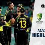 Australia vs Sri Lanka Match Highlights