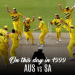 On this day in 1999: World witnessed the greatest ODI in cricket history