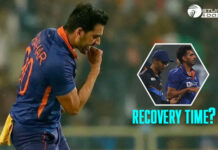 Deepak Chahar’s recovery takes another five weeks Deepak Chahar's recovery