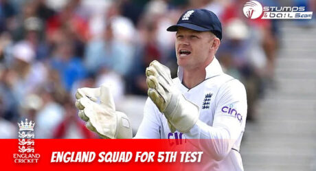 England Squad For 5th Test Announced, Sam Billings In