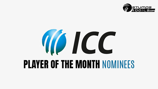 ICC announces Player of the month