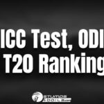New ICC Test, ODI and T20 Rankings