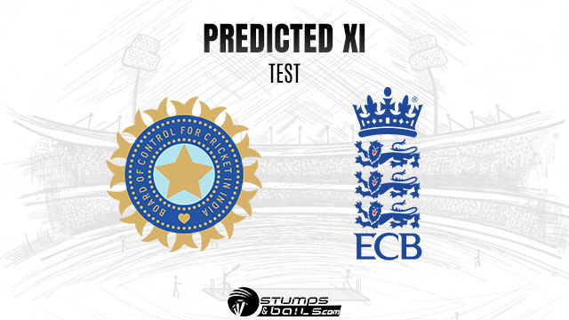 1st India vs England Test Squad