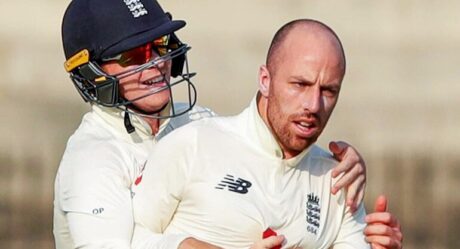 Jack Leach Withdraws From 1st Test After Fielding Mishap