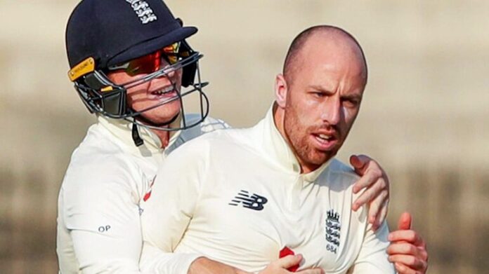 Jack Leach Withdraws From 1st Test