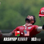 Kashyap Prajapati’s first ODI century crushes the USA