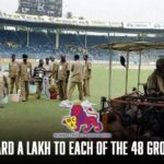 Mumbai Cricket Association will award a lakh to each of the 48 groundsmen