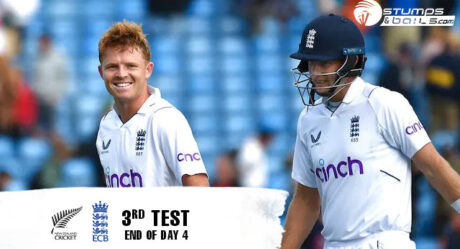 England vs New Zealand 3rd Test: Ollie Pope, Joe Root fifties put England in commanding position