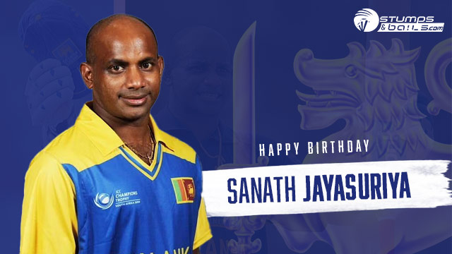 Happy Birthday Sanath Jayasuriya