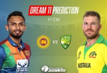 AUS vs SL Dream 11 Prediction Today, Dream 11 Team for Today Match 1, Australia tour of Sri Lanka AUS vs SL Dream 11 Prediction