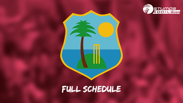 West Indies Schedule For 2022 - 2023