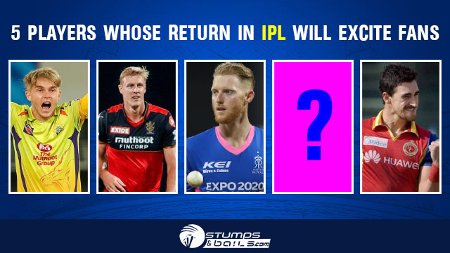 Players Whose Return To IPL