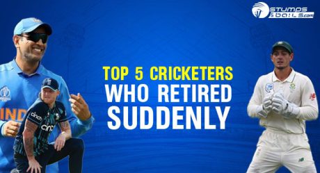 Top 5 Cricketers Who Retired Suddenly