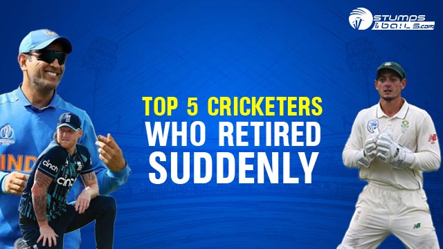 Cricketers Who Retired Unexpectedly