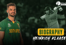 Heinrich Klaasen Biography, Age, Height, Centuries, Net Worth, Wife, ICC Rankings, Career Heinrich Klaasen Biography