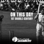 On This Day: History’s First Double Century Hit By Arthur Fagg