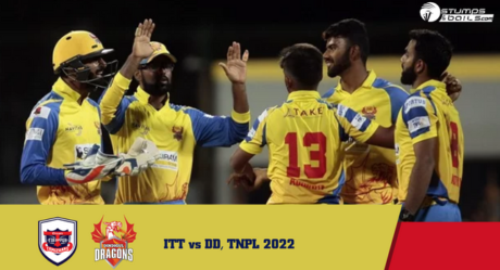 ITT vs DD, TNPL 2022: Vishal excels as Dindigul defeats Tiruppur with ease
