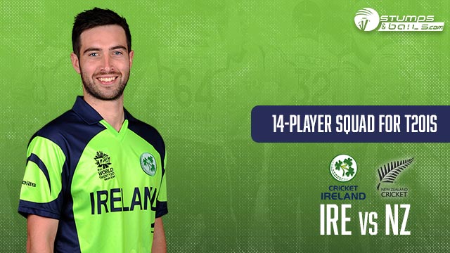 Ireland announce 14-player squad