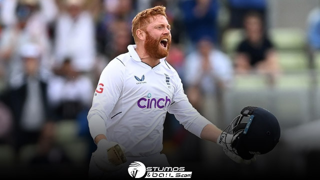 What Bairstow said about the target?