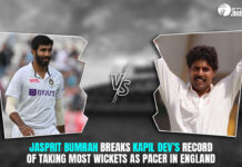 Jasprit Bumrah breaks this 40-year record; Surpasses Kapil Dev Kapil Dev's 40-Year-Old Record