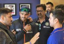 As Dhoni imparts knowledge in the Indian dressing room following series victory, Ishan and Chahal are all ears MS Dhoni Advices
