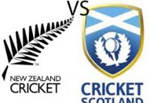 New Zealand vs Scotland 1st T20I Match Highlights