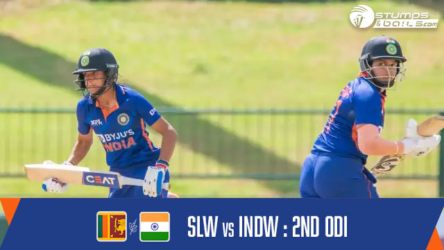INDW vs SLW 2nd ODI Highlights