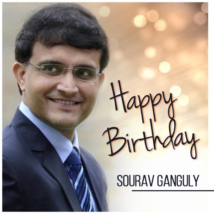 Sourav Ganguly on Birthday eve