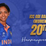 ICC women’s ODI rankings: India’s captain Harmanpreet Kaur at 20th position