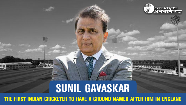 Sunil Gavaskar's Ground in England