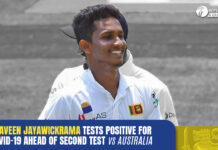 Jayawickrama was Ruled Out Of the 2nd Australia Test