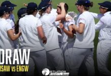 Due to heavy rain, England and South Africa draw in the Taunton Test Draw Between England and South Africa