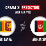 Sri Lanka Vs Afghanistan Dream 11 Prediction Today, Dream 11 Team for Today Match 1, Asia Cup 2022 Dream 11 Prediction