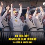 On this day: Australia beat England to claim 3-0 lead in Ashes 1989
