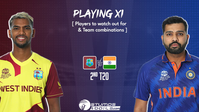 IND Vs WI 2nd T20 Playing XI