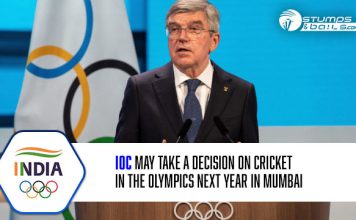 IOC may take a decision on cricket in the Olympics next year in Mumbai Cricket in The Olympics