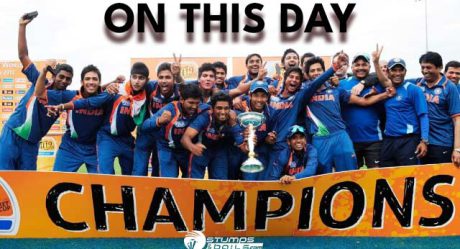On this day: India secured third U-19 World Cup title